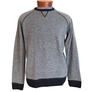 Moncler pullover crew neck‎ gray mens sweater size XL cashmere wool